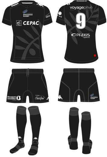 Maillot Rugby Kappa Provence Rugby 2016